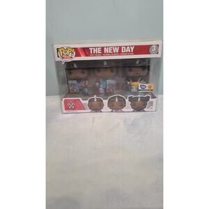 Funko Pop WWE The New Day 3 Pack FYE Exclusive Vinyl Figures w/ Protector...